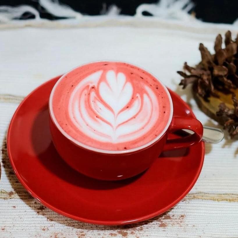 Hot Red Velvet Latte